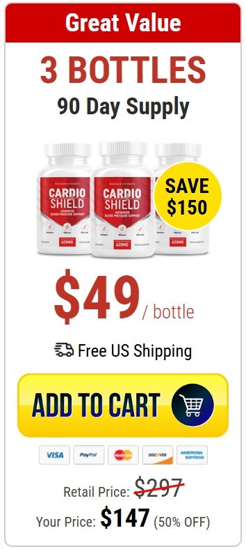 Cardio Shield Buy 3 Bottles